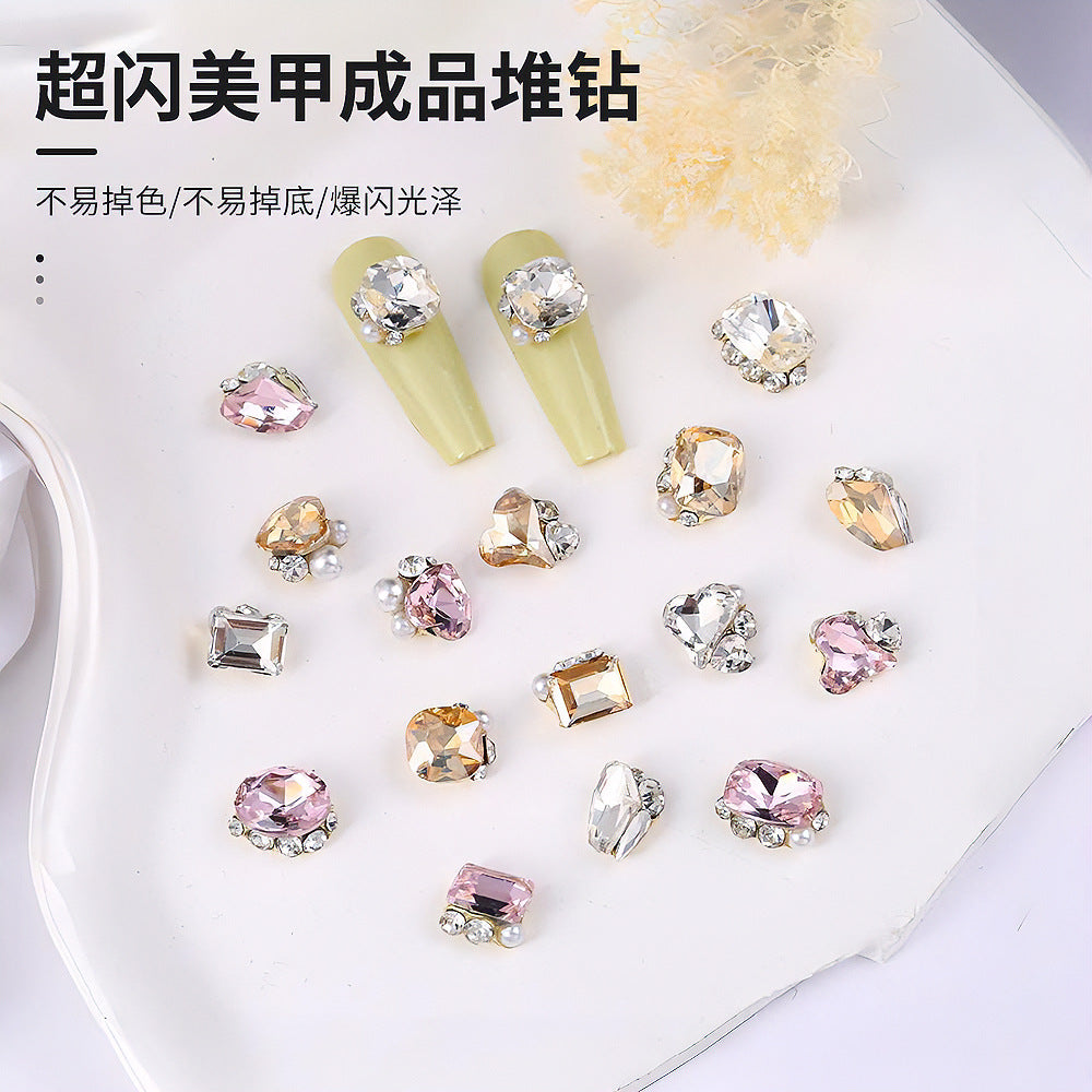 Nail art diamond nail wear nail decoration